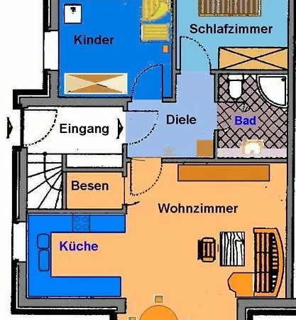 Lummerland Apartment Borkum